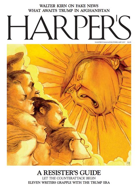 Harper's magazine - And with a heart full of humility and purpose, he continued his journey, guided not by the desire to conquer, but by the genuine pursuit of truth, both as an artist and as a seeker of wisdom in a world teeming with knowledge. Ben Lerner. is the poetry editor of Harper’s Magazine. His latest book is The Lights.